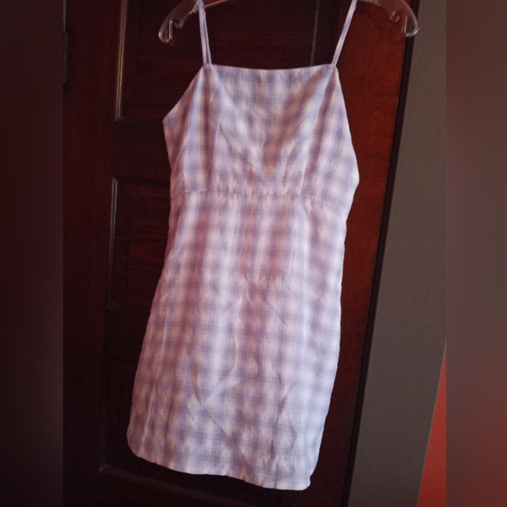 L.A Hearts plaid summer dress. Size XS